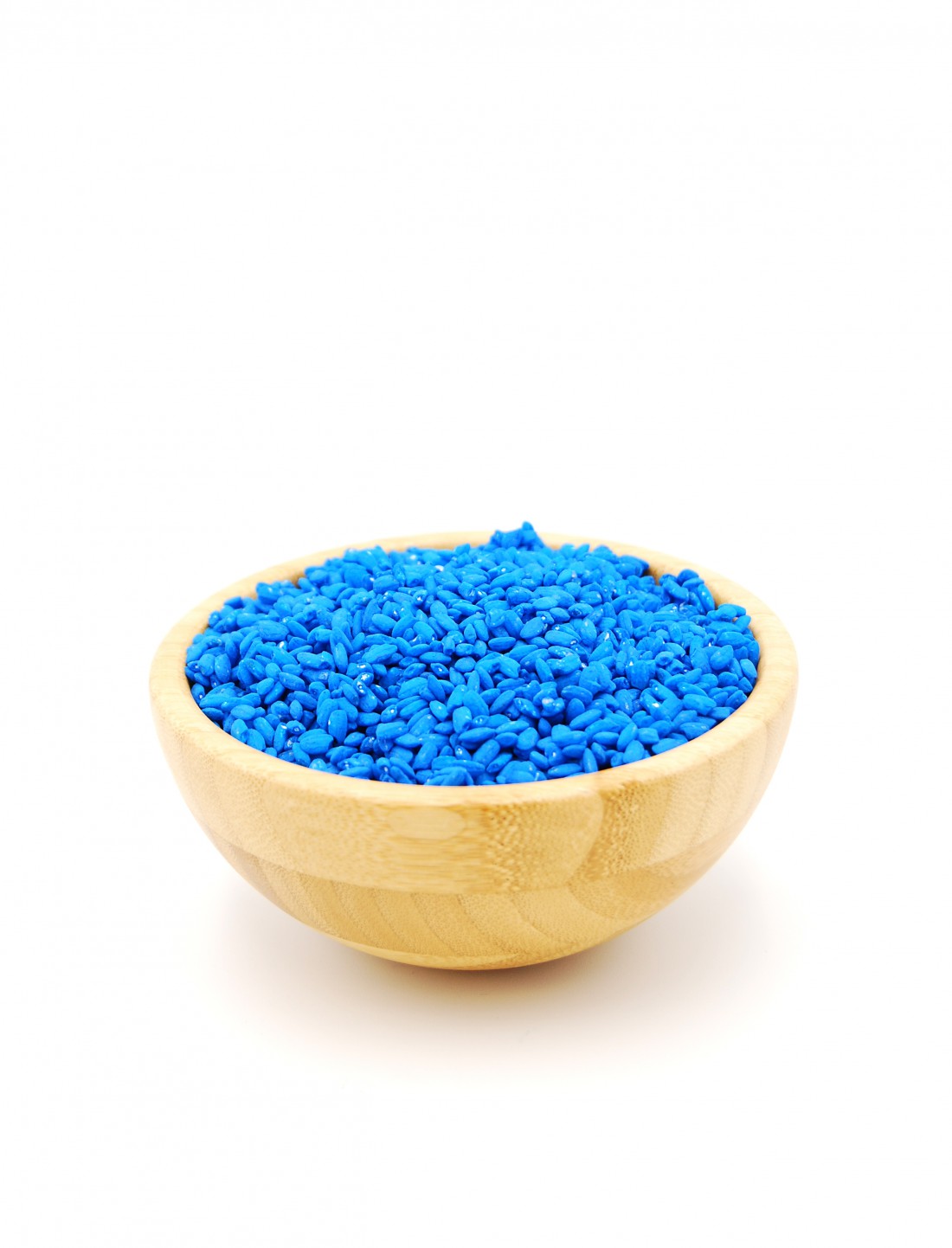 Base sensorial de arroz azul