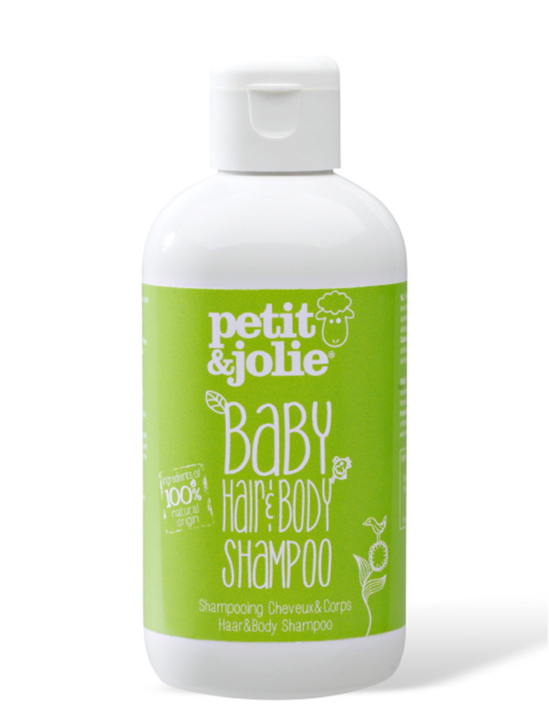 Baby Hair & Body Shampoo (Champú & gel de baño). Petit & Jolie