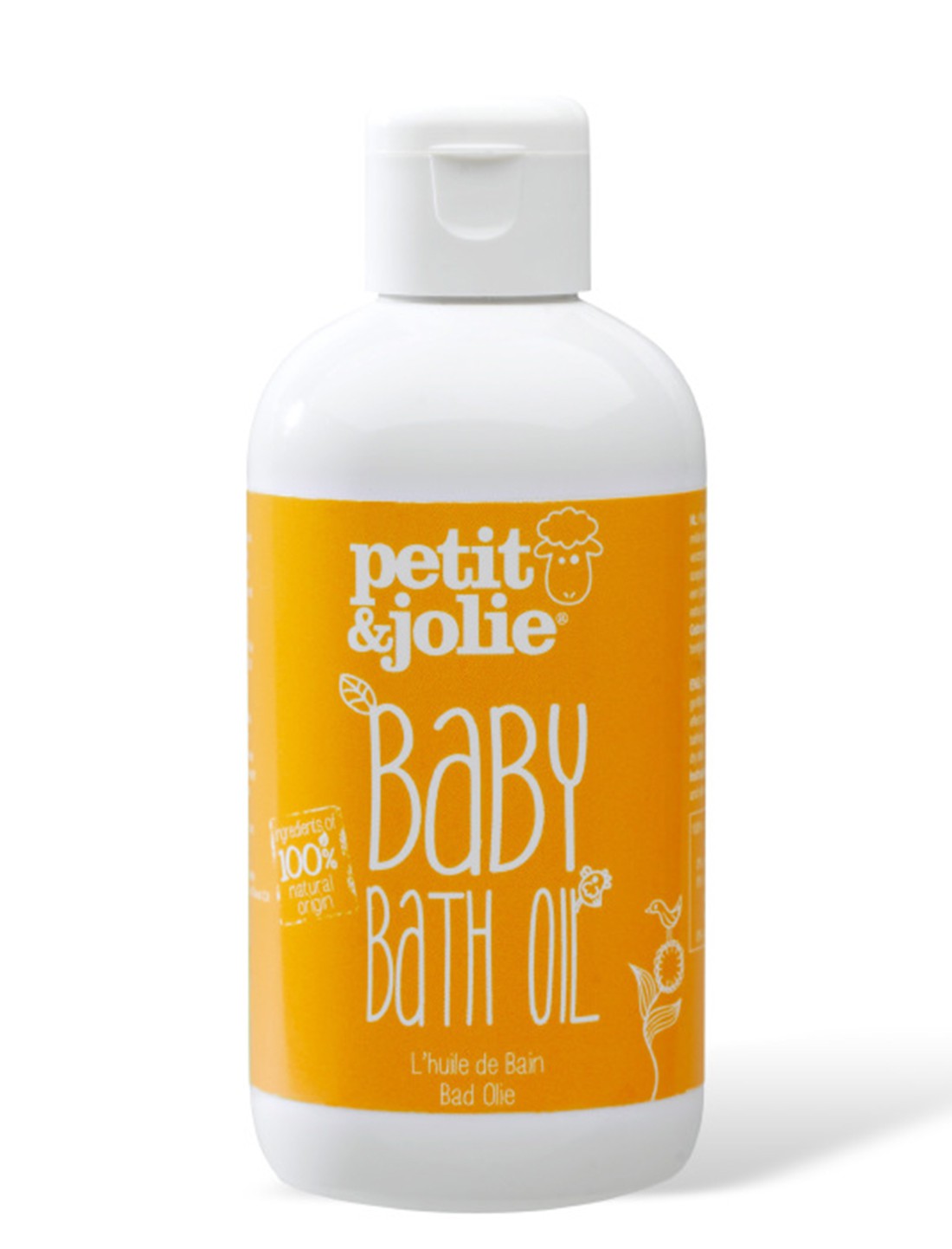 Baby Bath Oil (Aceite de baño). Petit & Jolie
