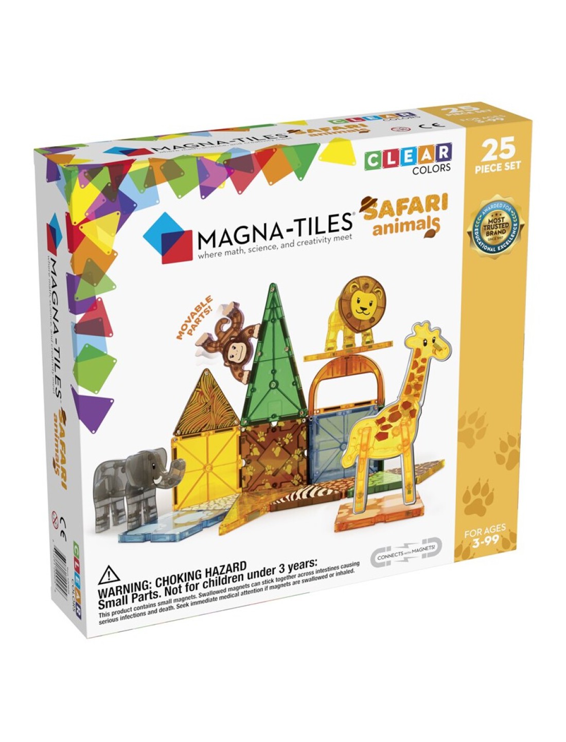 MAGNA-T Safari Animals Set 25 piezas