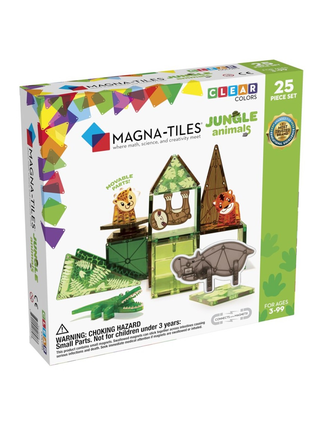 MAGNA-T Jungle Animals Set 25 piezas