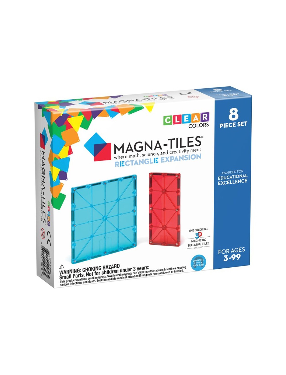 MAGNA-T Extras Rectangles 8 piezas