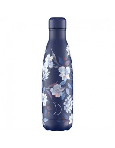Botella Floral Fleurs Bleues 500 ml. CHILLYS