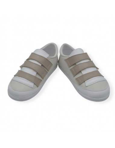 Blandy Valeria 3.0 Taupe-Blanco. Blandy Shoes