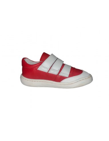 Valery Kids suela Blox Rojo y Blanco. Blandy Shoes A43